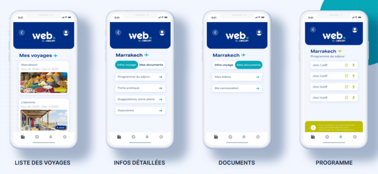 APPLICATION DE VOYAGE